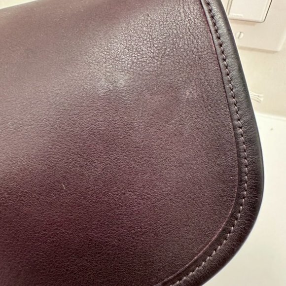 Almost Vintage Coach City Bag Purple (aka Eggplant) Style Number 9790 - Picture 14 of 14